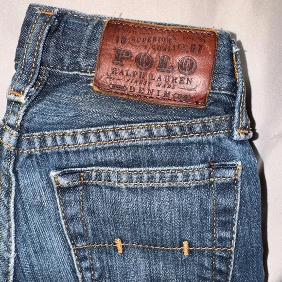 Ralph Lauren Blue Denim Jeans - Picture 2 of 4